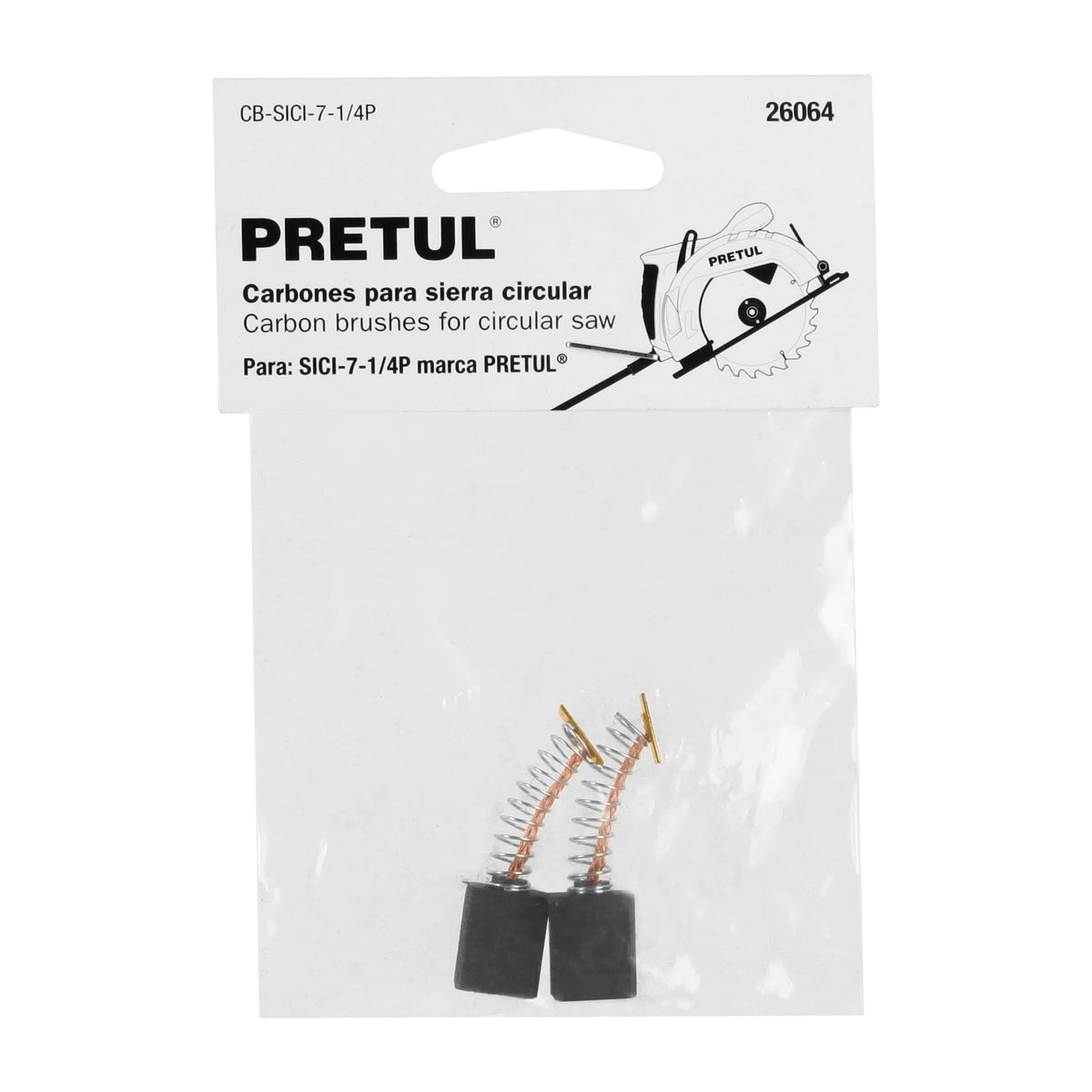 2 carbones para SICI-7-1/4P - SKU 26064