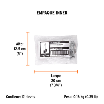 2 carbones para SINCO-10X2 - SKU 100191