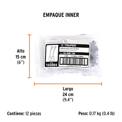 Bolsa con 2 carbones de repuesto para CB-SME-10B · vista 4