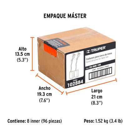 Bolsa con 2 carbones de repuesto para CB-SME-10B · vista 5