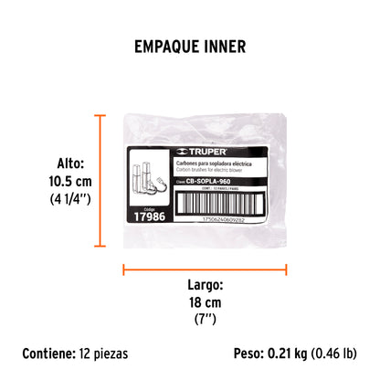 2 carbones para SOPLA-960 - SKU 17986