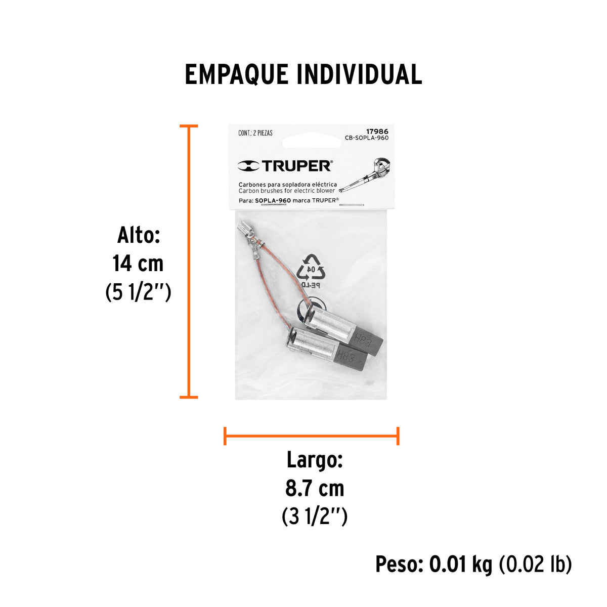 2 carbones para SOPLA-960 - SKU 17986