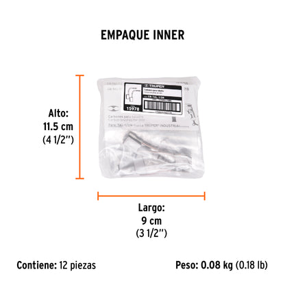 2 carbones para TAL-1/2N - SKU 15978