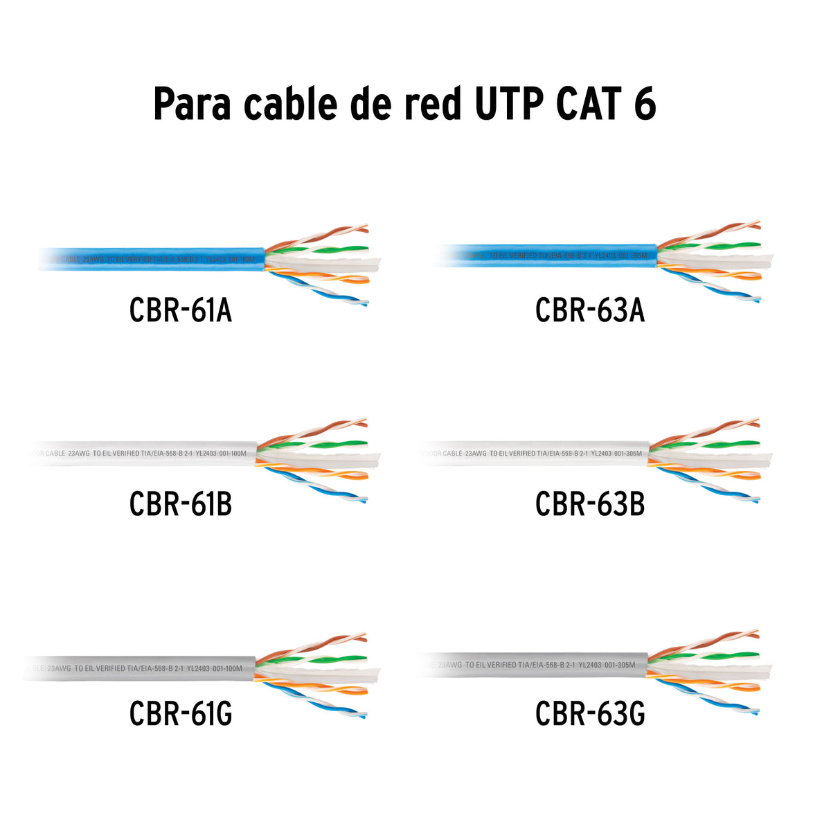 Plug RJ45 CAT6, Bote con 100 piezas · vista 3