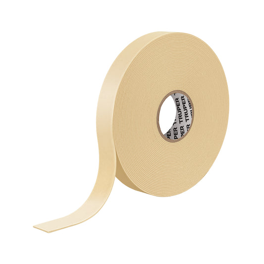 Cinta doble cara espuma 19 mm blanca