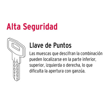 Jaladera y perilla de latón antiguo con cerrojo llave llave