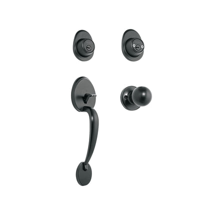 Jaladera/perilla, Lugo llave-llave, Negro