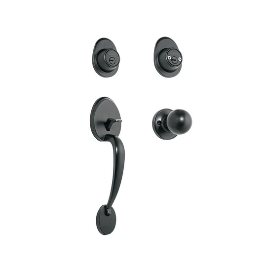 Jaladera/perilla, Lugo llave-llave, Negro