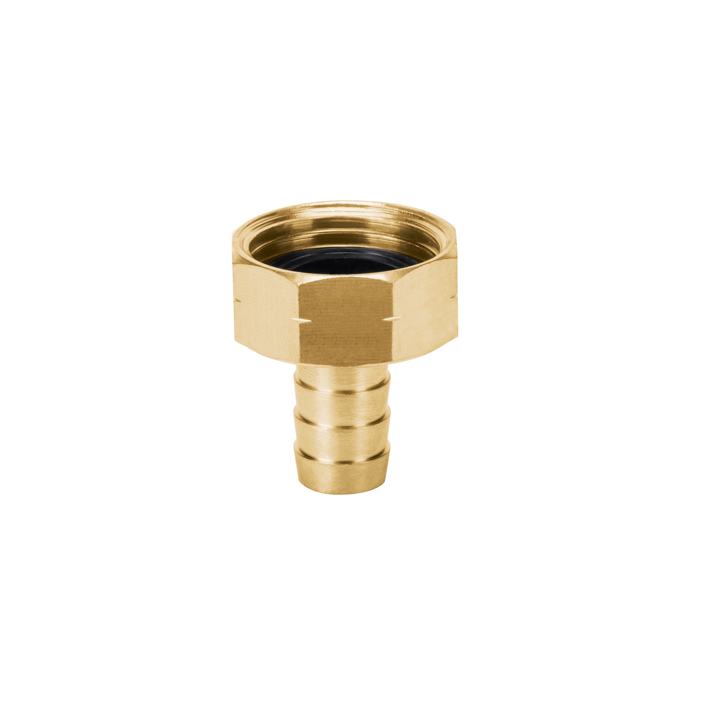 Conector 1/2pulg. hembra de latón sólido para