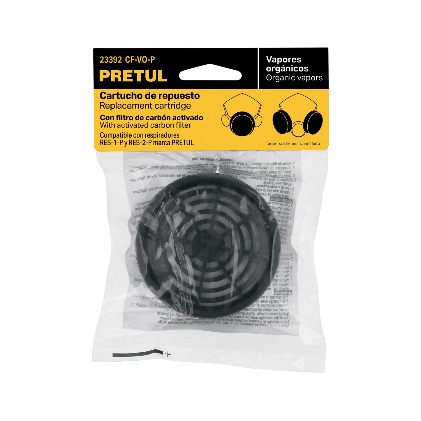 Filtro de repuesto polvos y particulas - SKU 23393