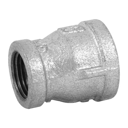 Reducción campana de 3/4" x 1/2" en acero galvanizado