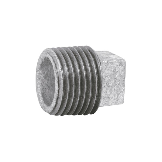 Tapón macho de 1/2" en acero galvanizado