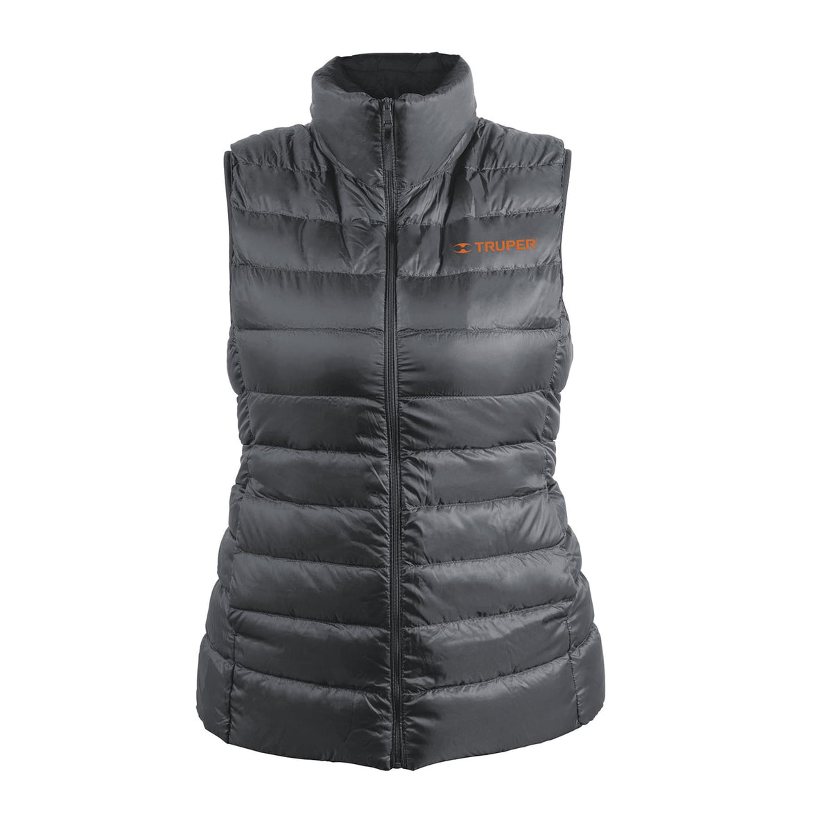 Chaleco de plumas ligero para mujer, gris, CH