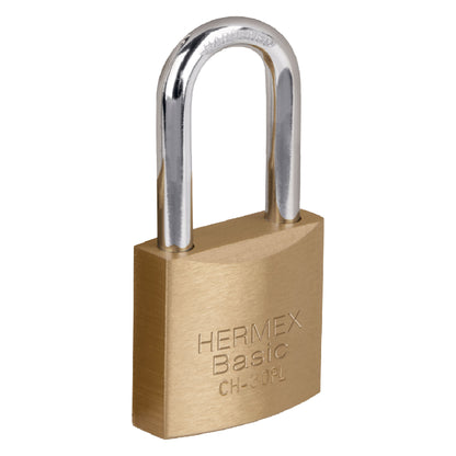 Candado de hierro latón de 30 mm largo