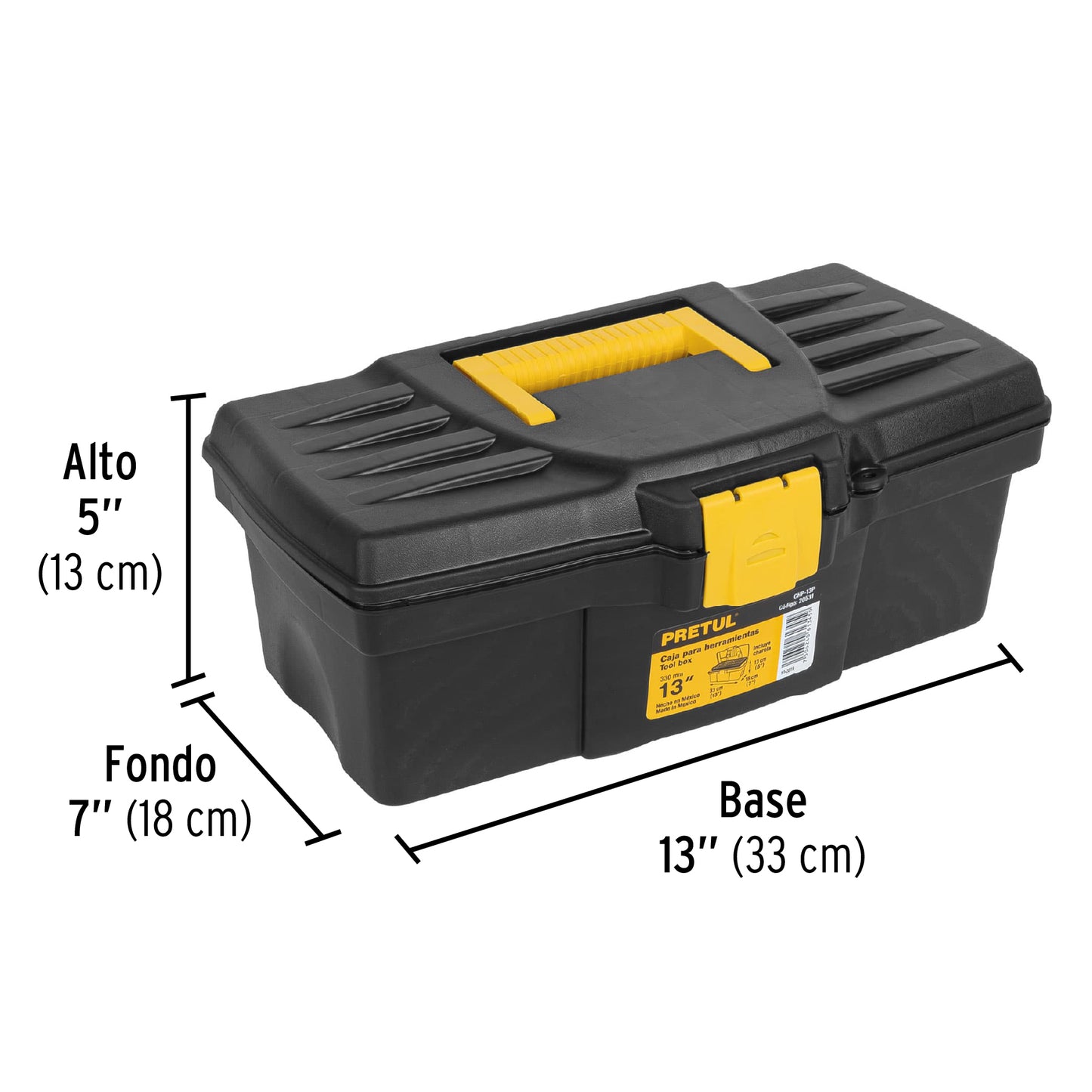 Caja para herramienta de 13"