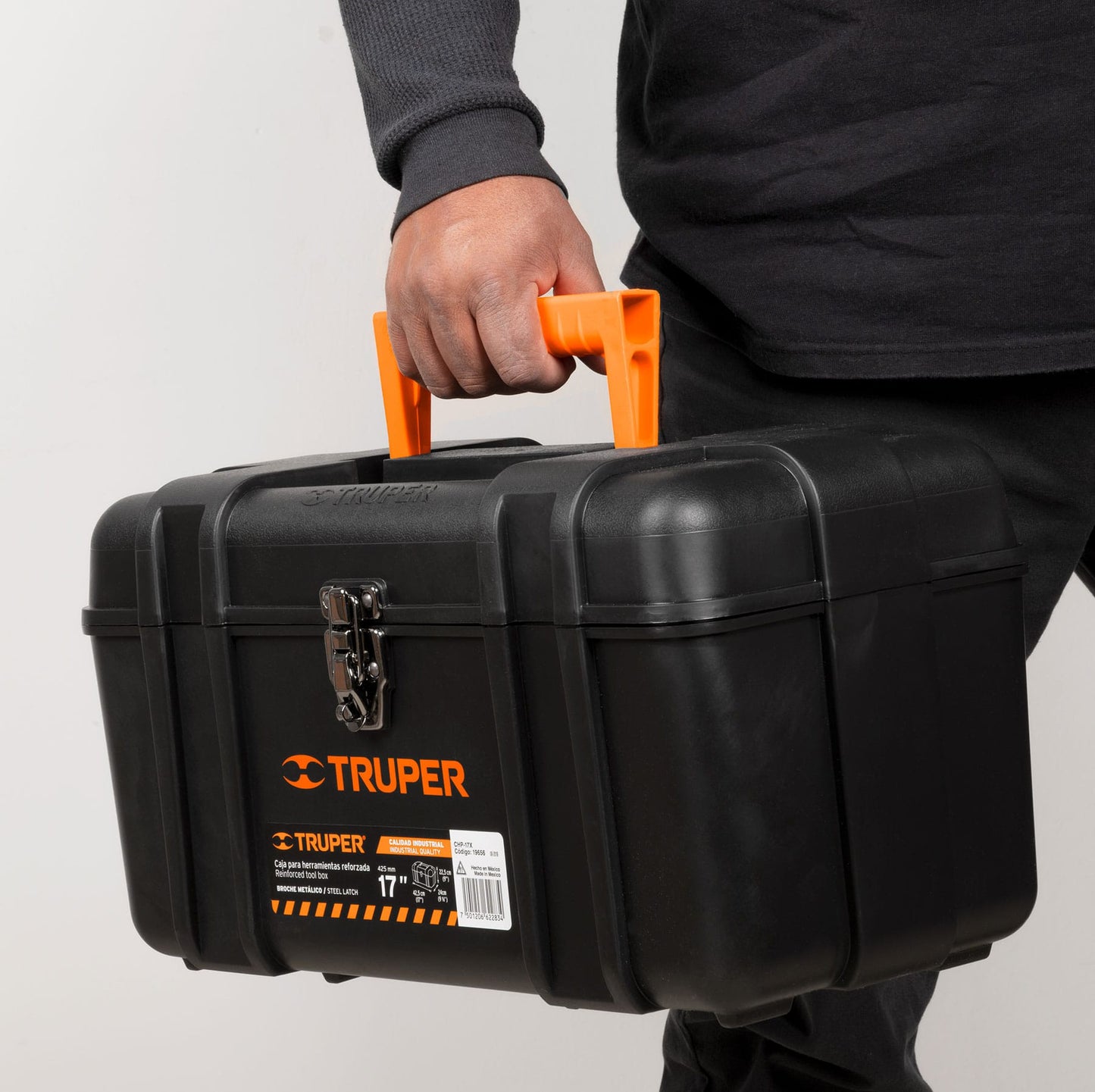 Caja para Herramienta de 17 Industrial con Broches Metálicos