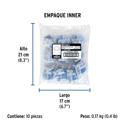 Chupón de PVC, 1-1/2" x 1-1/4" · vista 6
