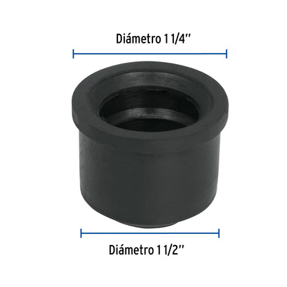 Chupón de PVC, 1-1/2" x 1-1/4" · vista 3