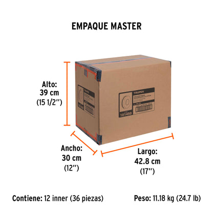 Rollo de 5 m cinta antiderrapante fotolumini. 50 mm abrasivo · vista 7
