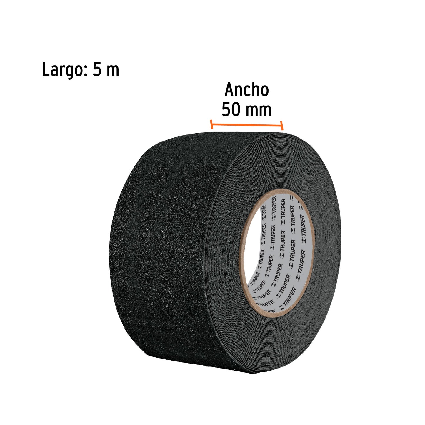 Cinta antiderrapante 5 m color negro