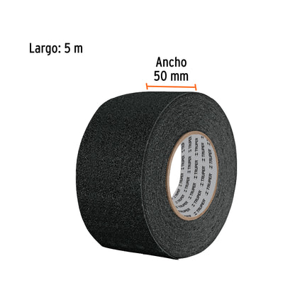 Cinta antiderrapante 5 m color negro