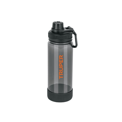 Botella de plástico para agua de 740 ml con bebedor abatible