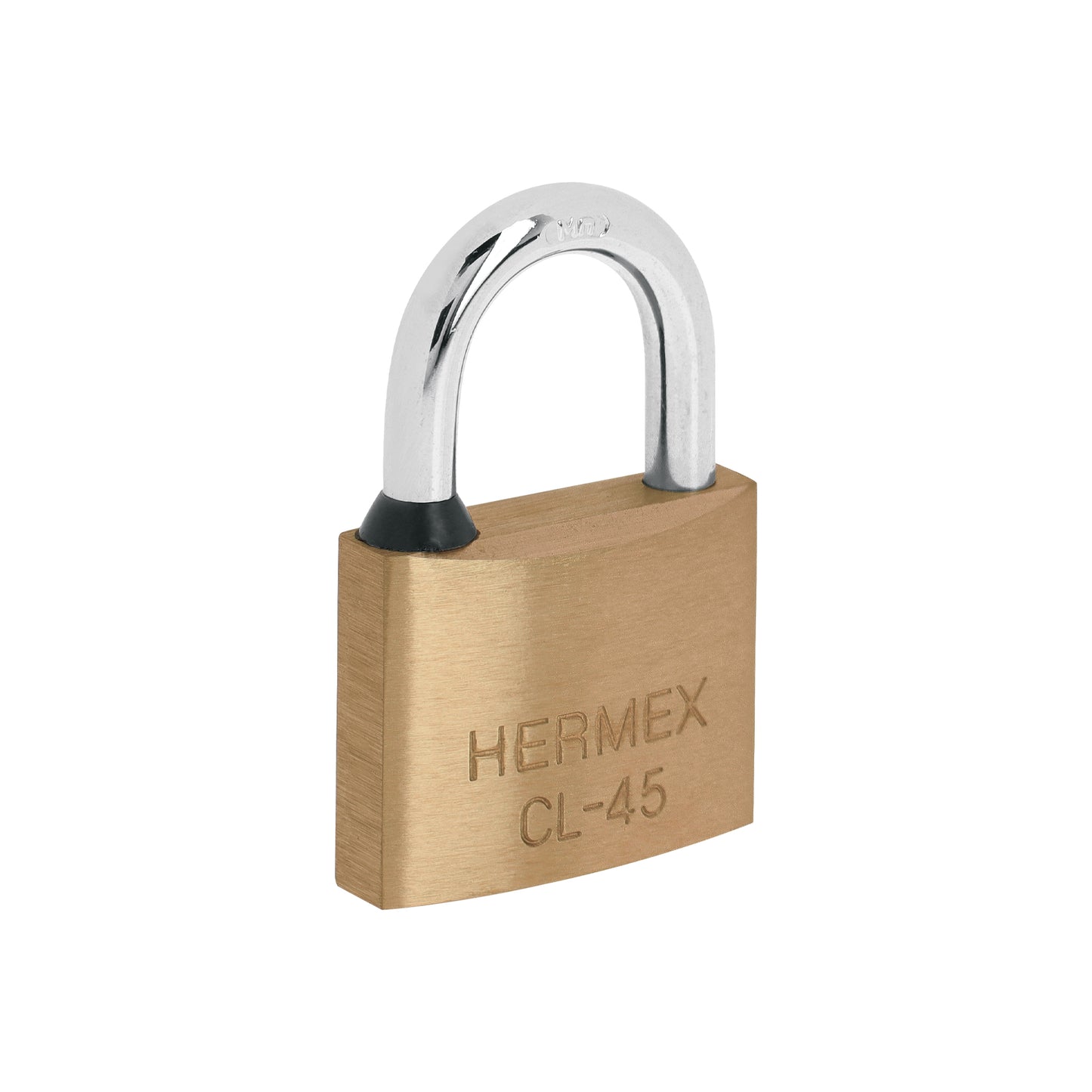 Candado de latón de 45 mm con gancho corto