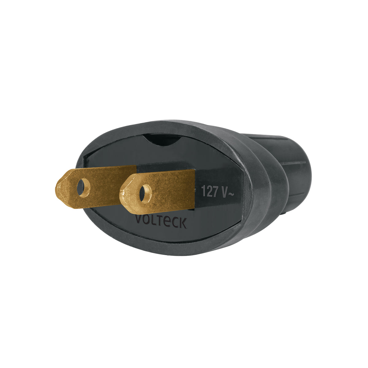 2 clavijas de PVC de 127 V y 15 A en bolsa con 2 piezas