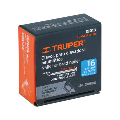 Caja 2500 clavos calibre 16 38 mm