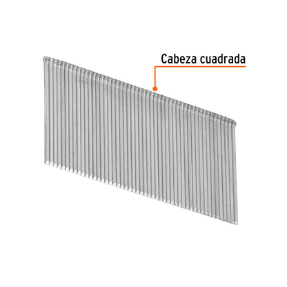 Caja 2500 clavos calibre 16 38 mm
