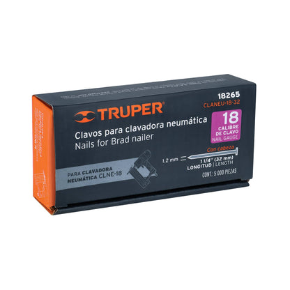 Caja 5000 clavos calibre 18 32 mm