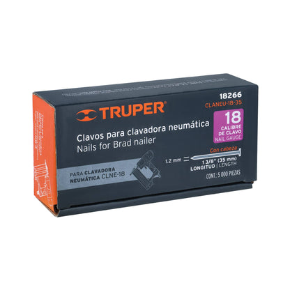 Caja 5000 clavos calibre 18 35 mm