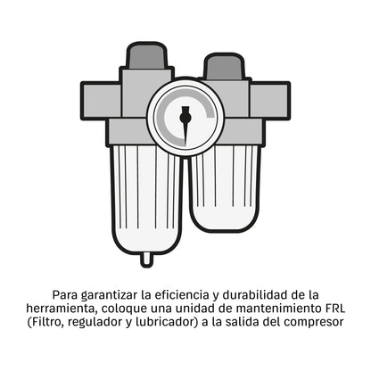 Clavadora neumática profesional calibre 16