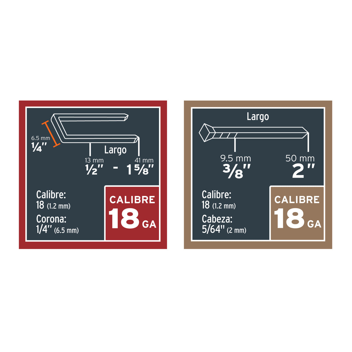 Clavadora y engrapadora neumática calibre 18