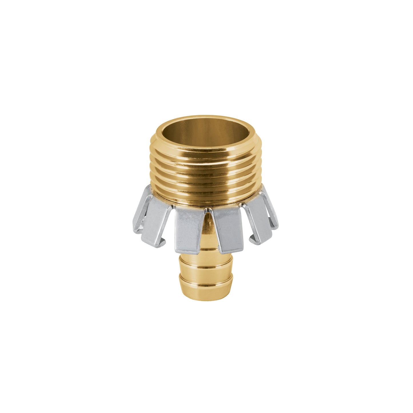 Conector 1/2pulg. macho tipo garra de aluminio