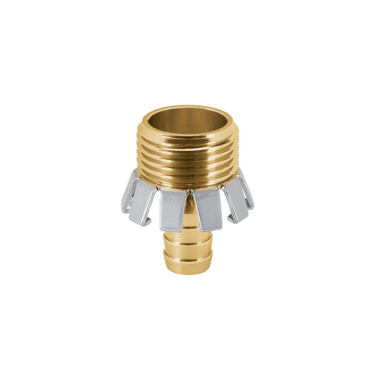 Conector 1/2pulg. macho tipo garra de aluminio