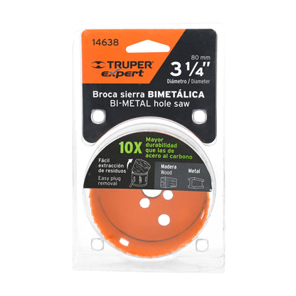 Brocasierra bimetálica 3-1/4 pulg