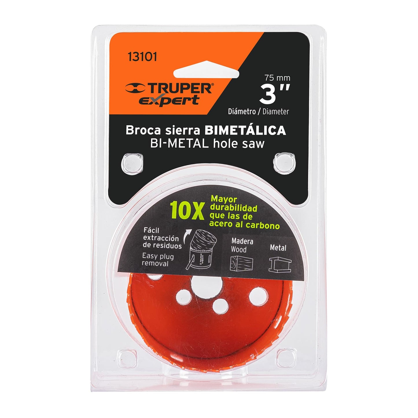 Brocasierra bimetálica 3 pulg