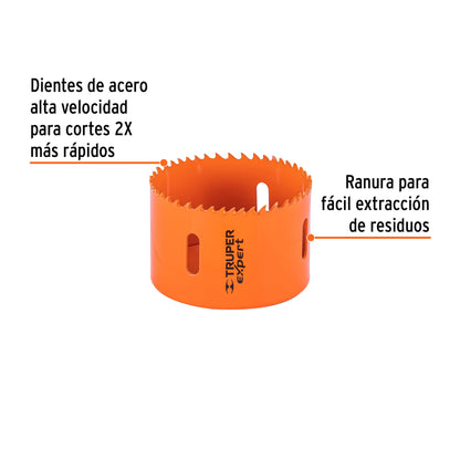 Brocasierra bimetálica 3 pulg