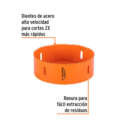Brocasierra bimetálica 5-1/2 pulg