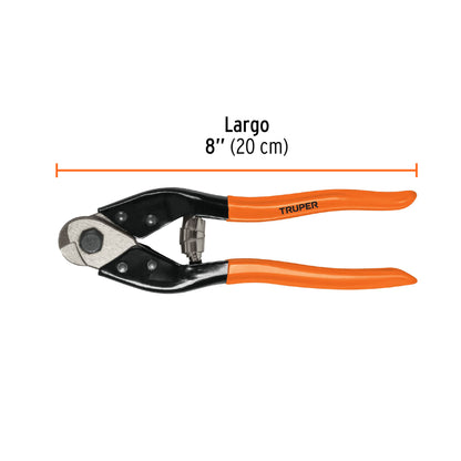 Cortador de cable y alambre 8 pulg.