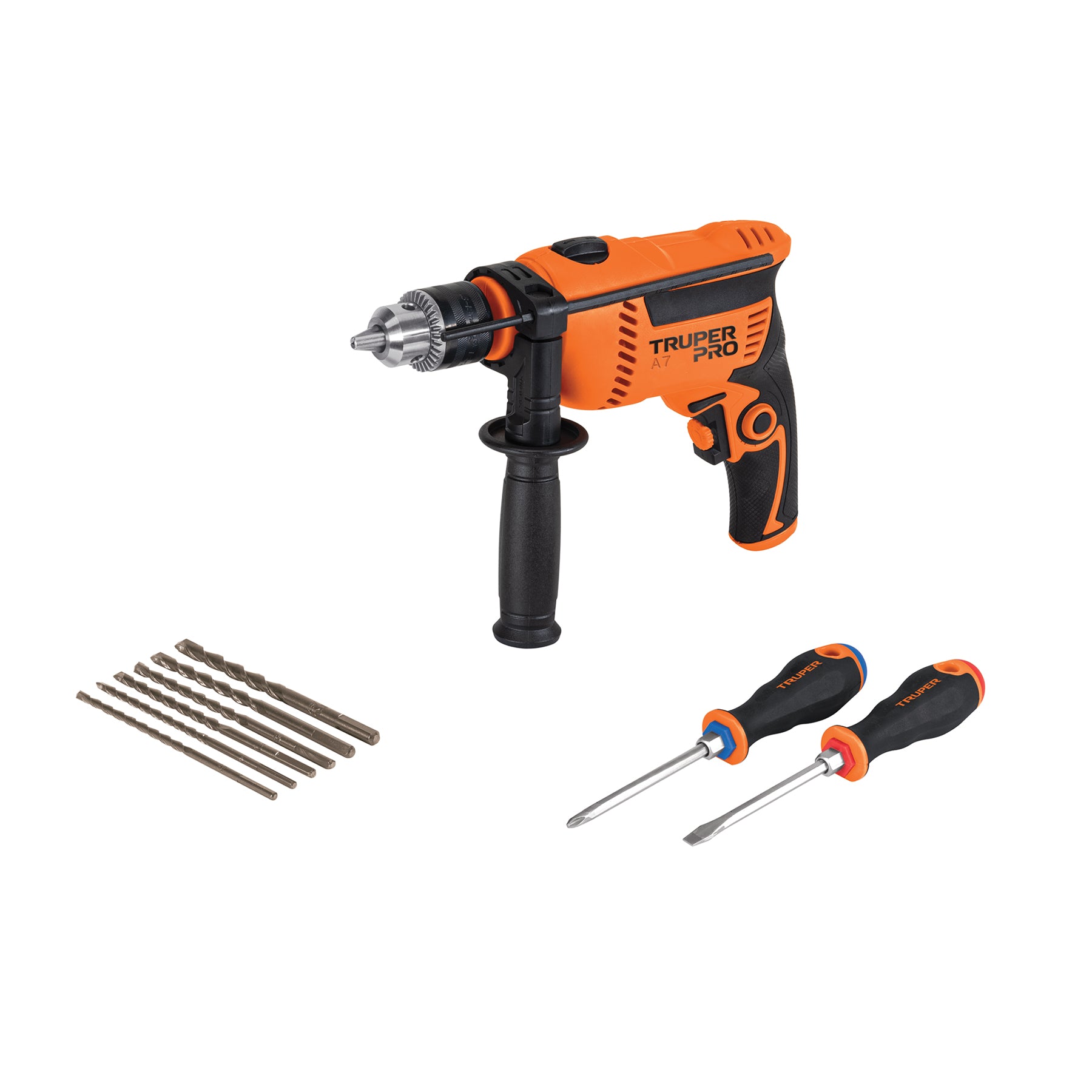 Combo rotomartillo/destornillador 1/2 pulg 650W 8 acc PRO - SKU 100291