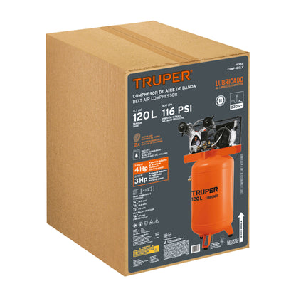 Compresor de banda 120 L 220V