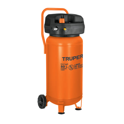 Compresor libre de aceite 50 L vertical