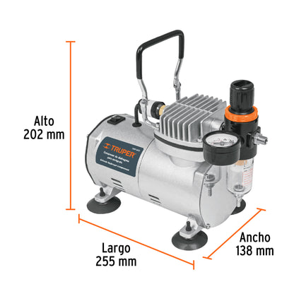 Compresor para aerógrafo 1/5 HP