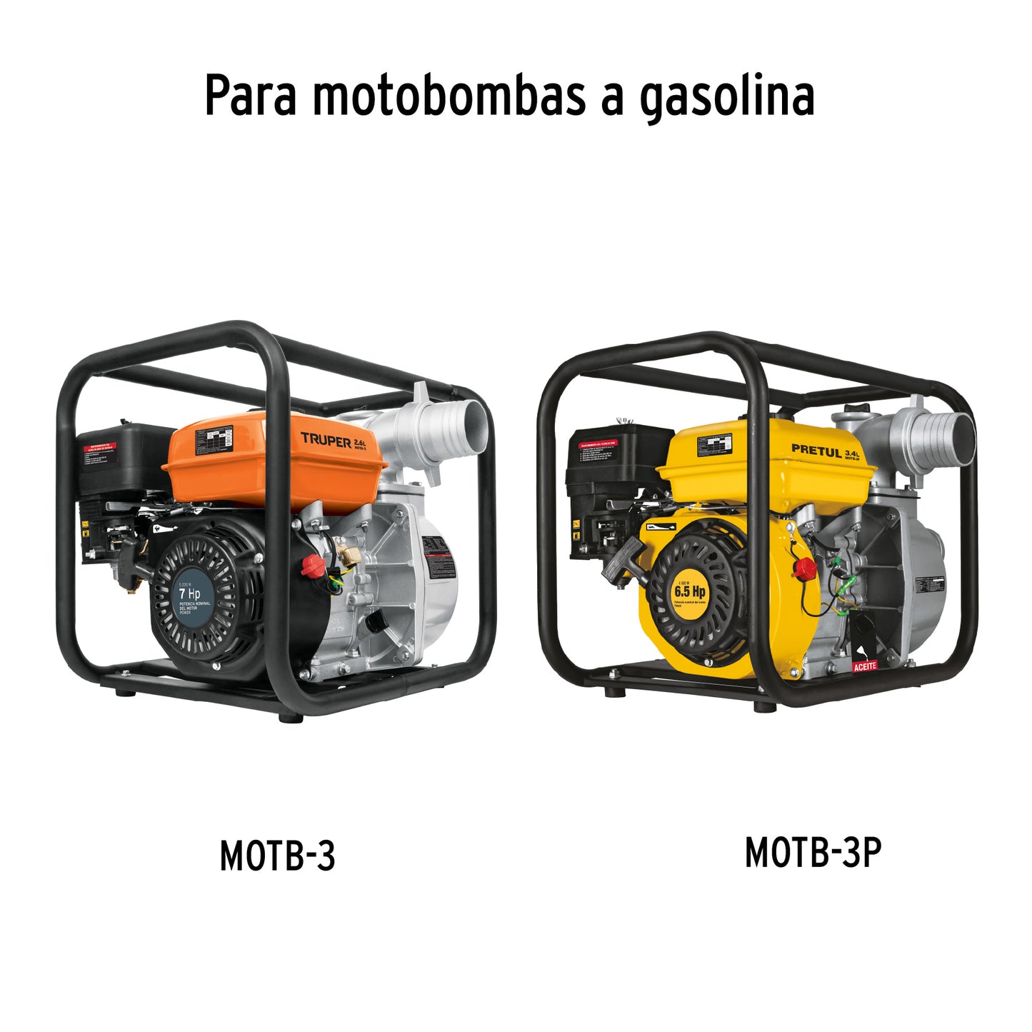 Kit de conector de descarga para motobomba MOTB 3