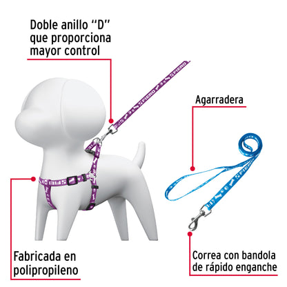 Correa Pechera Perro Talla Chica