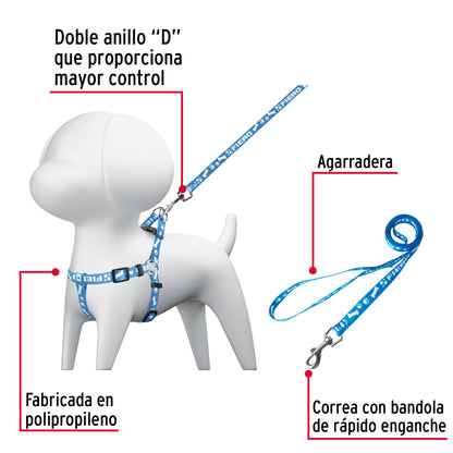 Correa Pechera Perro Talla Mediana