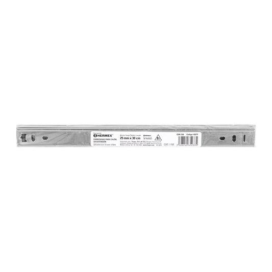 Corredera extensión 30cm para cajón