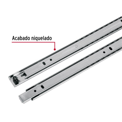 Corredera extensión 50cm para cajón